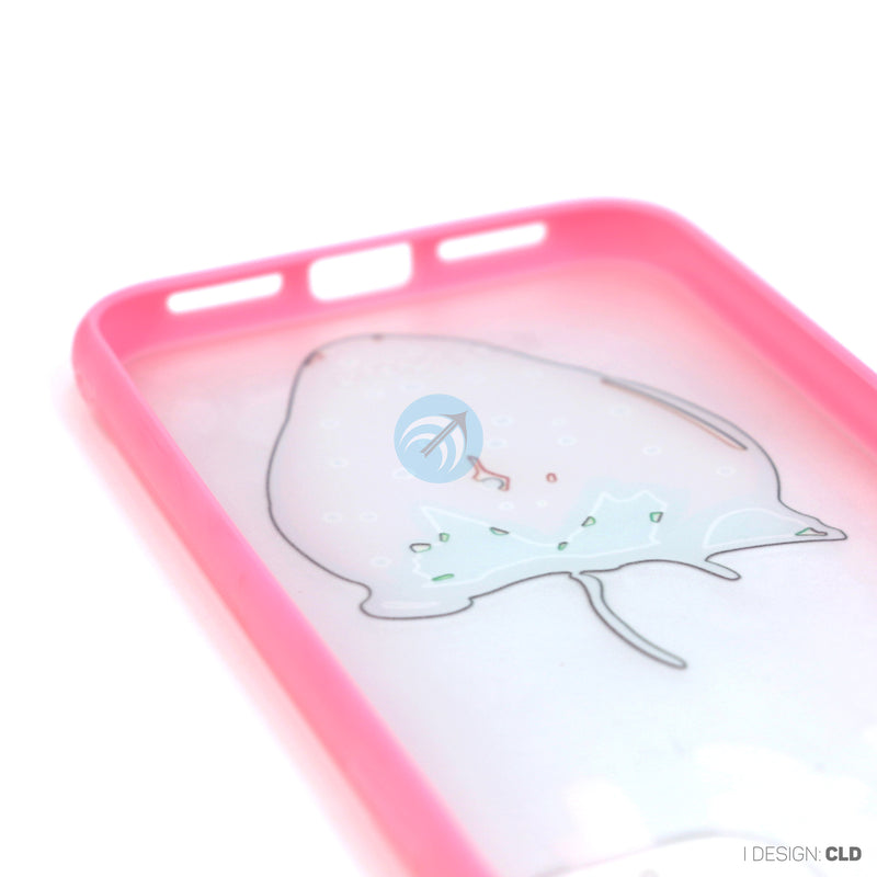 ỐP LƯNG ĐIỆN THOẠI IPHONE 11 NHÁM HÌNH VIỀN MÀU