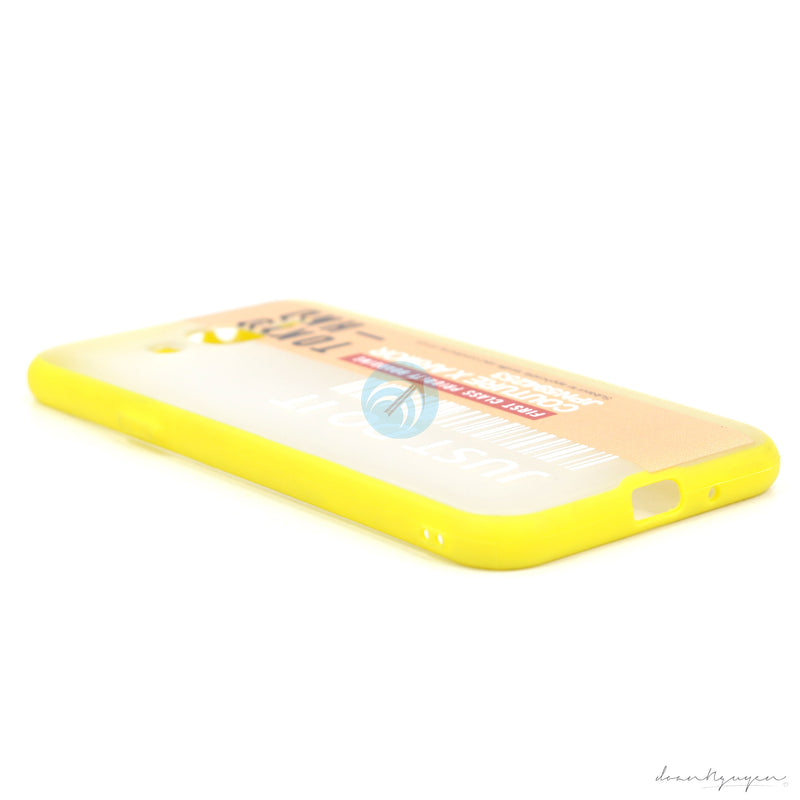 ỐP LƯNG ĐIỆN THOẠI SAMSUNG J3/J310 NHÁM HÌNH VIỀN MÀU