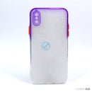 ỐP LƯNG ĐT IPHONE X/ XS ( LƯNG TRONG CỨNG VIỀN 2 MÀU)