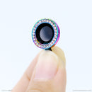 Bảo vệ camera IPHONE 12 6.1 2 mắt FILM ĐÍNH ĐÁ TITAN