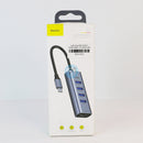 HUB CHUYỂN TYPE C SANG HDMI + 4 CỔNG USB BASEUS (CAHUB-NOG) BH03T