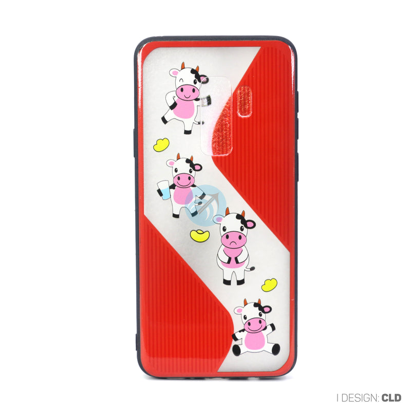 ỐP LƯNG ĐIỆN THOẠI SAMSUNG S9+ NHÁM HÌNH VIỀN MÀU