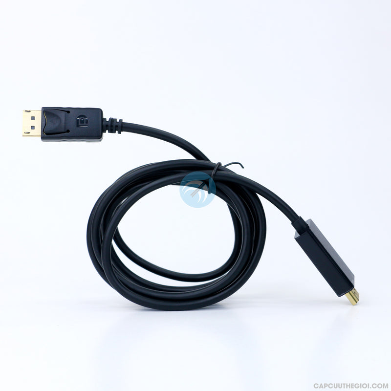 Cáp DISPLAYPORT to HDMI 1.8M KINGMASTER KM 026 bh01t