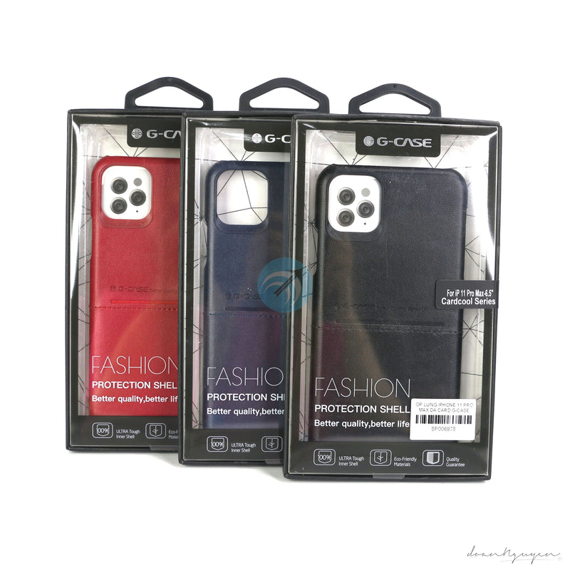 ỐP LƯNG IPHONE 11 PRO MAX DA CARD G-CASE