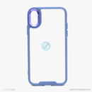 Ốp lưng IPHONE X/XS lưng trong viền màu xi camera