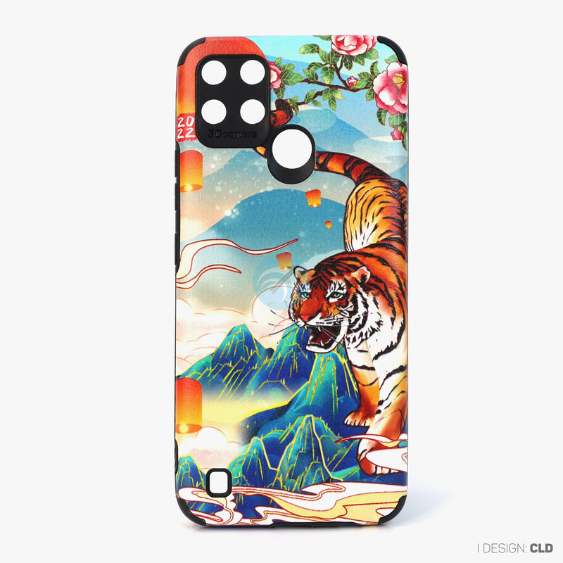 Ốp lưng REALME C12Y dẻo hình mèo thần tài
