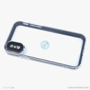 Ốp lưng IPHONE X/XS trong tách viền màu