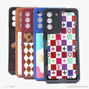 Ốp lưng SAMSUNG S21 FE tpu vuông màu in hình cute bảo về camera