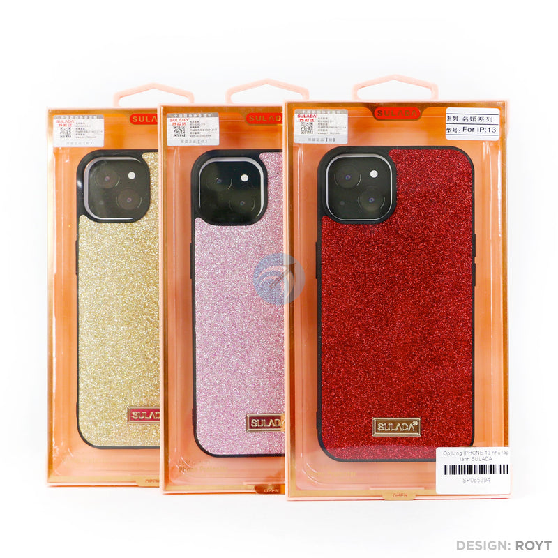 Ốp lưng ỊPHONE 13 nhũ lấp lánh SULADA