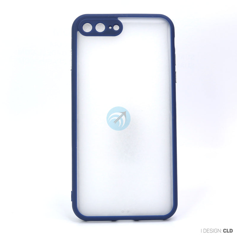 ỐP LƯNG ĐT IPHONE 7+/8+ (NHÁM HÌNH VIỀN MÀU SPACE HỘP)