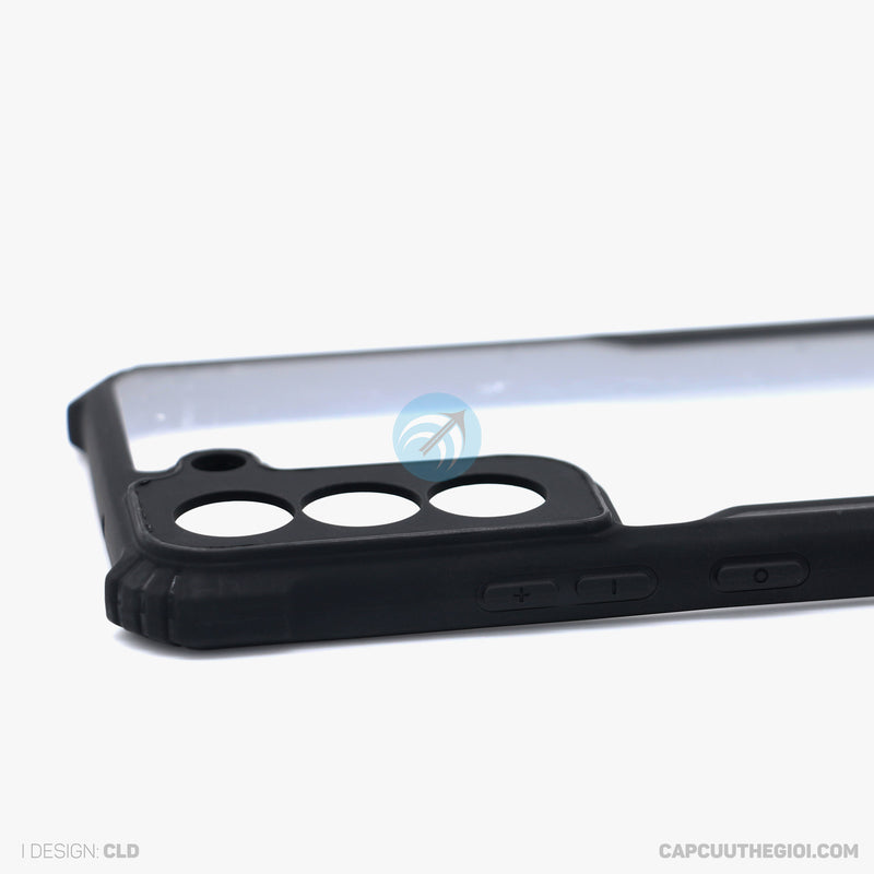 Ốp lưng SAMSUNG S22 chống sốc trong viền màu