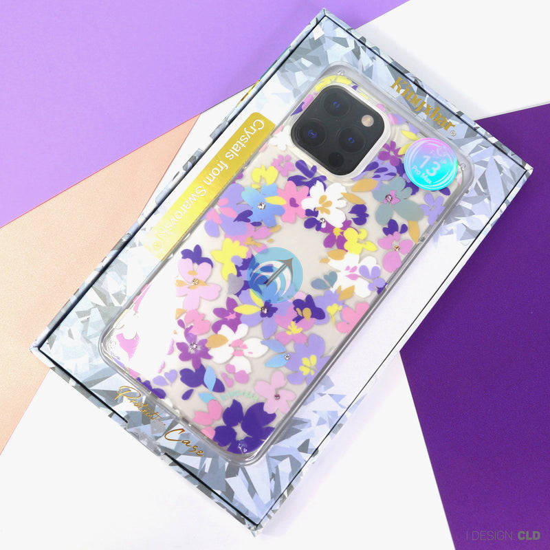 Ốp lưng IPHONE 13 PRO MAX KINGXBAR hoa nhỏ