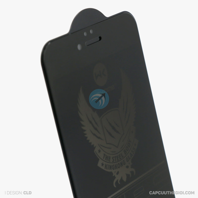 Cường lực IPHONE 6+/6S+ đen KINGKONG chống nhìn trộm TT