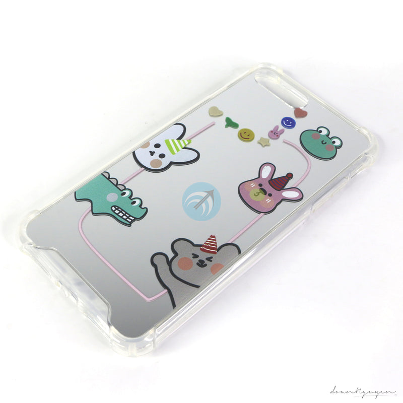 ỐP LƯNG IPHONE 7+/ 8+ ( GƯƠNG HÌNH)