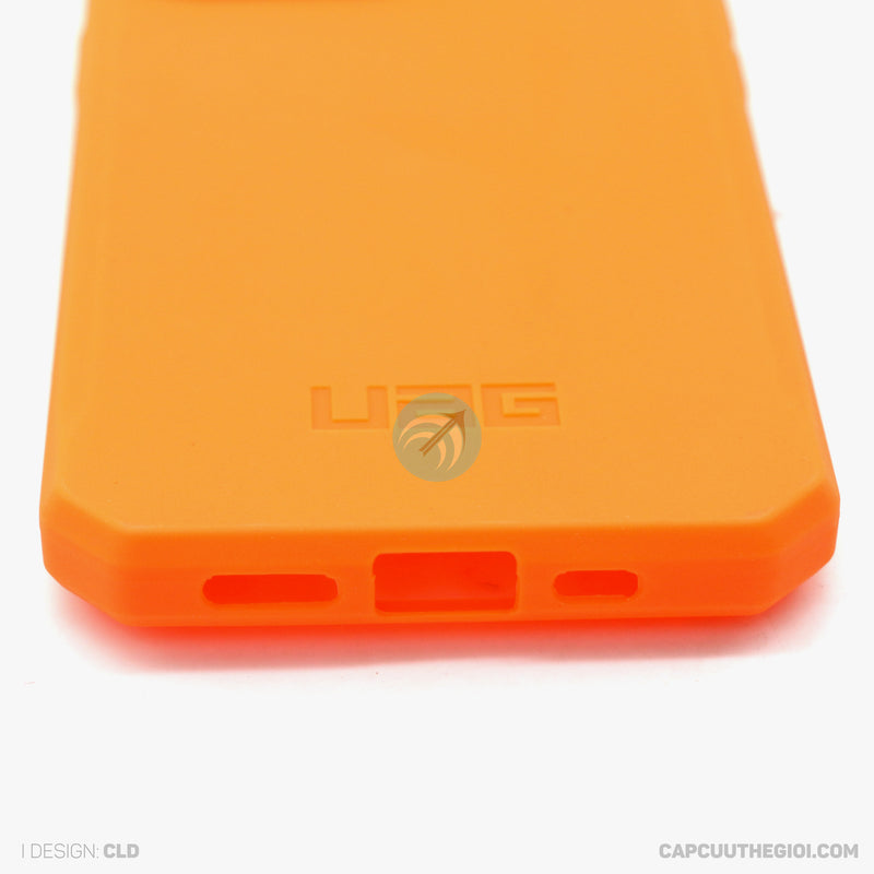 Ốp lưng IPHONE 13 PRO UAG silicon chống bẩn màu cam