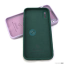 Ốp lưng IPHONE X/ XS (VUÔNG CHỐNG BẨN KST) màu đen