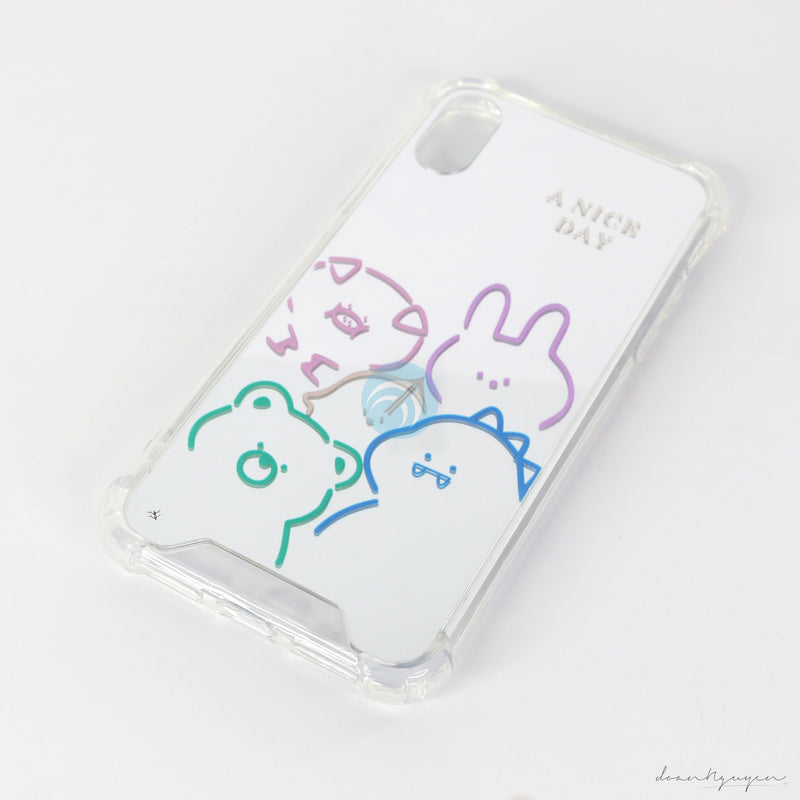 ỐP LƯNG IPHONE X/ XS ( GƯƠNG HÌNH)