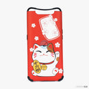 Ốp lưng SAMSUNG A80 hình mèo thần tài nhựa cứng