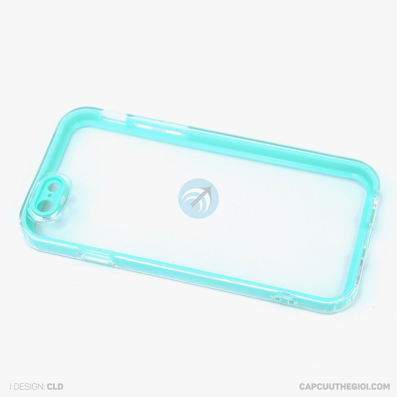 Ốp lưng IPHONE 6G/6S trong tách viền màu