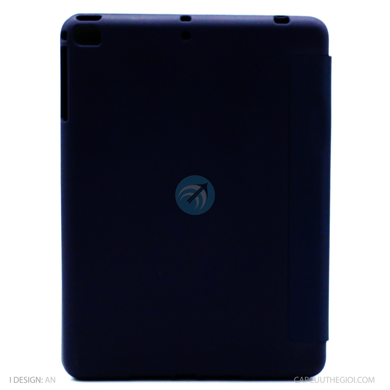 Bao da IPAD MINI 1/ 2/ 3/ 4/ 5 màu xanh khói KAKU TPU MINGYA