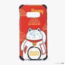 Ốp lưng SAMSUNG A91 hình mèo thần tài nhựa cứng