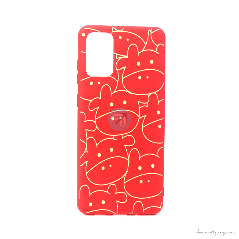 ỐP LƯNG SAMSUNG S20+ ( ĐỎ PHỐI TẾT )