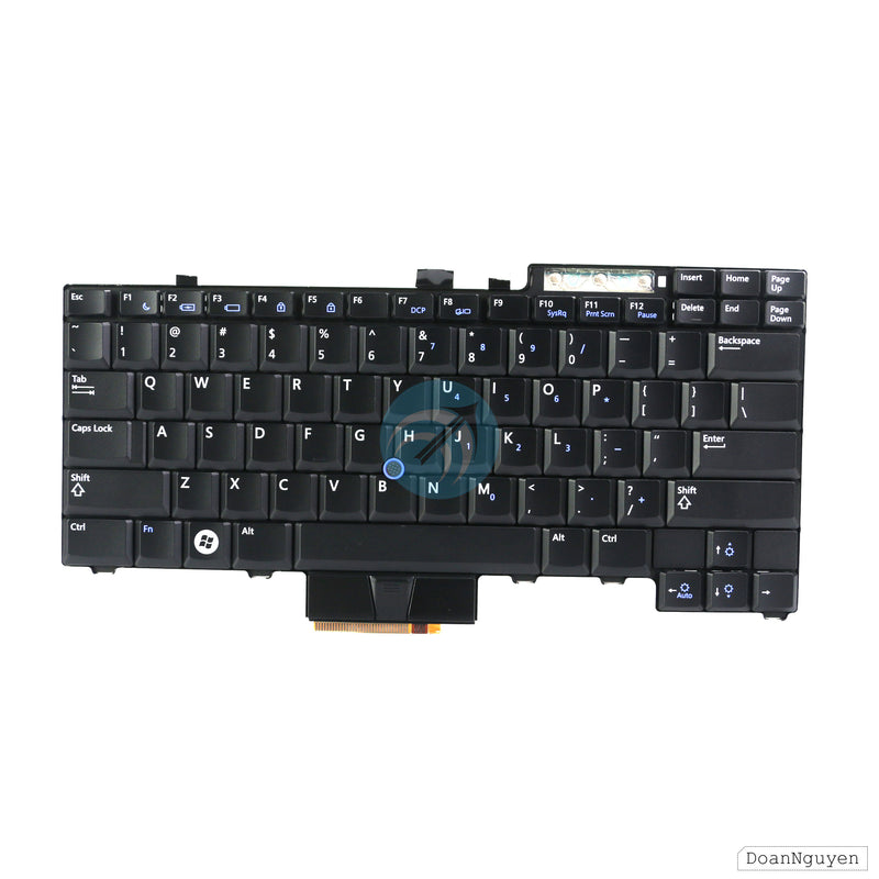 Key DELL E6400, E6500, E5400 M2400 M4400 M4500 E6410 E6510 (Có Chuột - Không Đèn) E5500 - BH06T