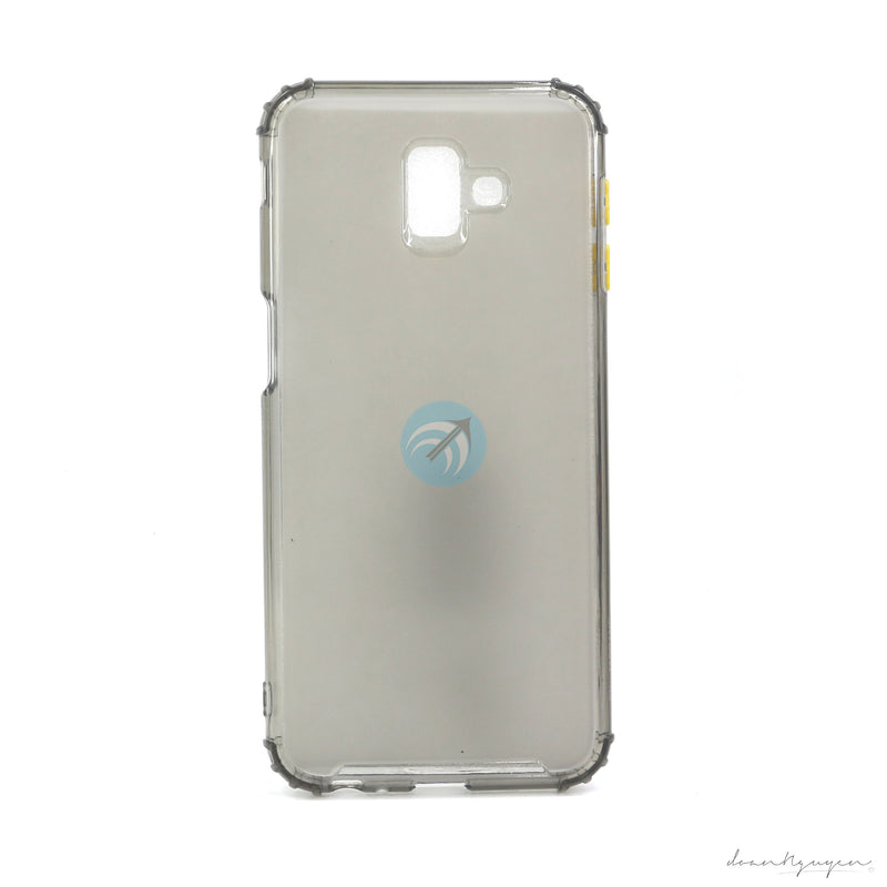 ỐP LƯNG SAMSUNG J6 PRIME ( CHỐNG SỐC - NÚT 2 MÀU)