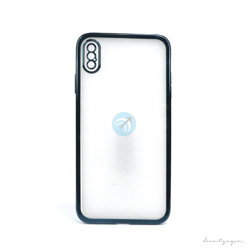 ỐP LƯNG IPHONE XS MAX ( DẺO SI VUÔNG GIẢ 12)