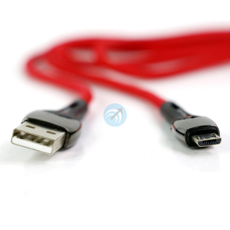 CÁP SẠC ĐIỆN THOẠI BOROFONE USB A TO MICRO ĐỎ 1M (CK7) BH03T