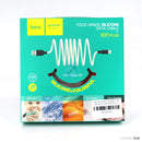 Cáp sạc usb A to type C 3A silicone 2 mét màu trắng HOCO X21 PLUS bh01t