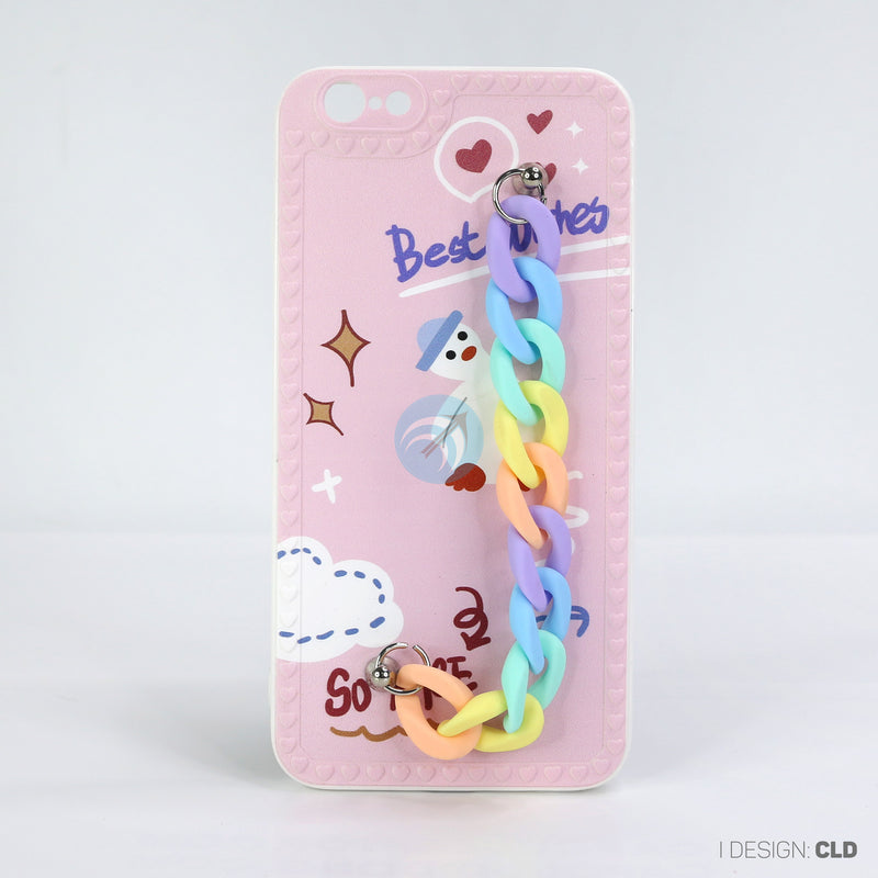 ỐP LƯNG ĐT IPHONE 6+/6S+ (VIỀN TIM LẮC TAY)