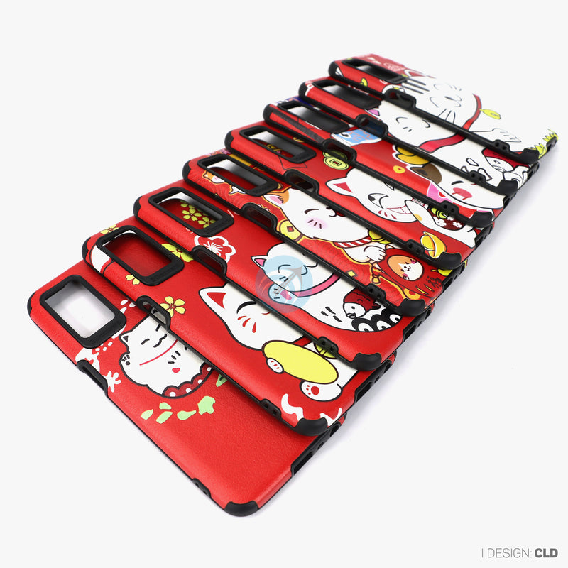 Ốp lưng OPPO A16 dẻo hình mèo thần tài