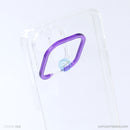 Ốp lưng IPHONE 13 6.1 trong viền camera màu tím REALSKY