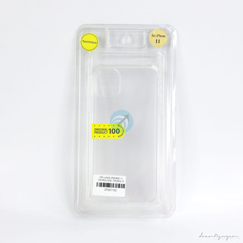 ỐP LƯNG IPHONE 11 CHỐNG SỐC TRONG VỈ NHÁM