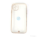 ỐP LƯNG ĐIỆN THOẠI IPHONE 11 6.1 LIKGUS DẺO TRONG VIỀN VÀNG