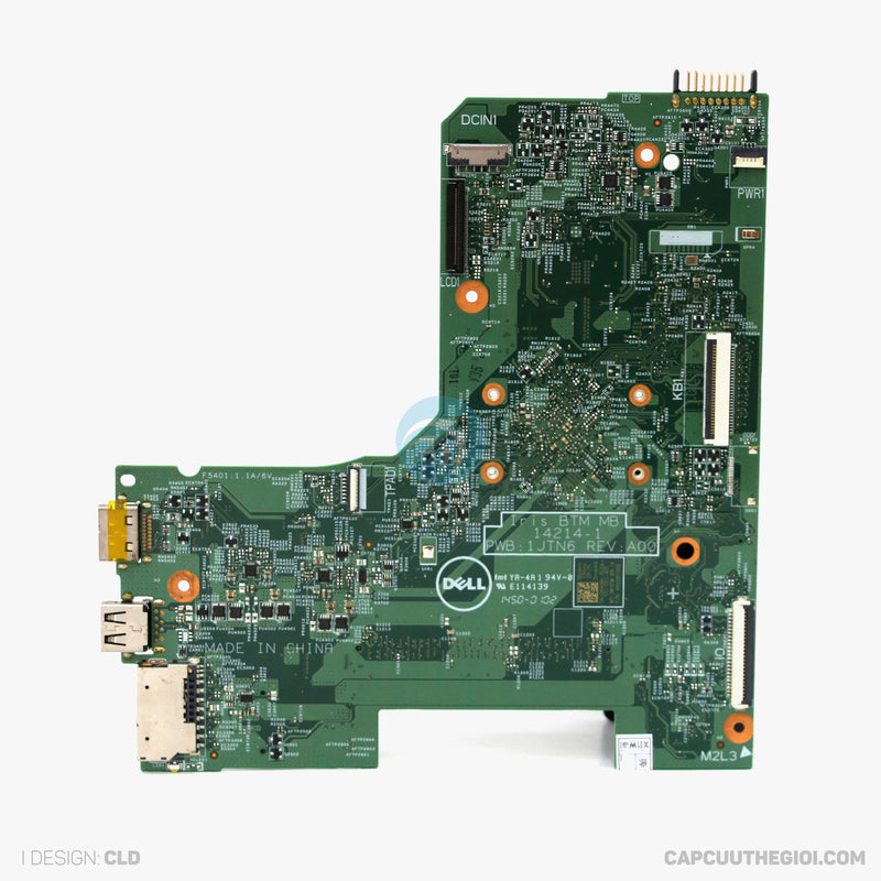 Main DELL 3552 3551 3452 3451 CPU N2840 vga shase bh03t