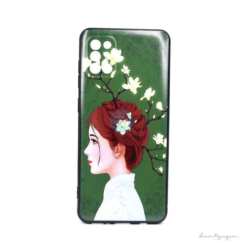 ỐP LƯNG SAMSUNG A31 (CÔ GÁI SÀNH ĐIỆU)