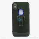 Ốp lưng IPHONE XS MAX Gấu KAWSS màu trong khoét táo