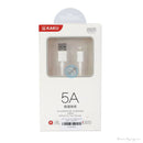 Bộ sạc usb A to lightning 5A KSC-110 bh01t