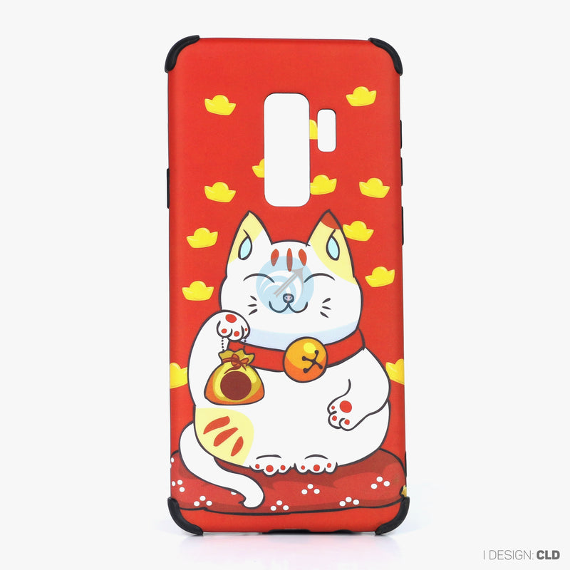 Ốp lưng SAMSUNG S9+ hình mèo thần tài nhựa cứng