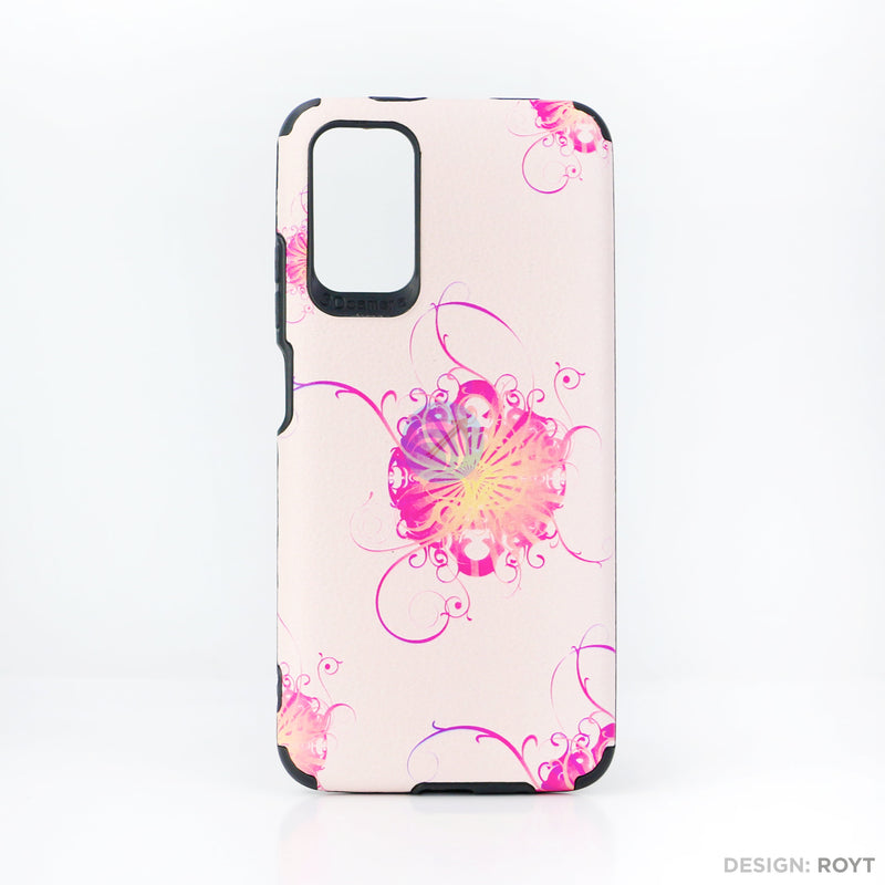 Ốp lưng XIAOMI REDMI 9T IMD da chống sốc hình hoa