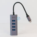 HUB CHUYỂN TYPE C SANG HDMI + 4 CỔNG USB BASEUS (CAHUB-NOG) BH03T