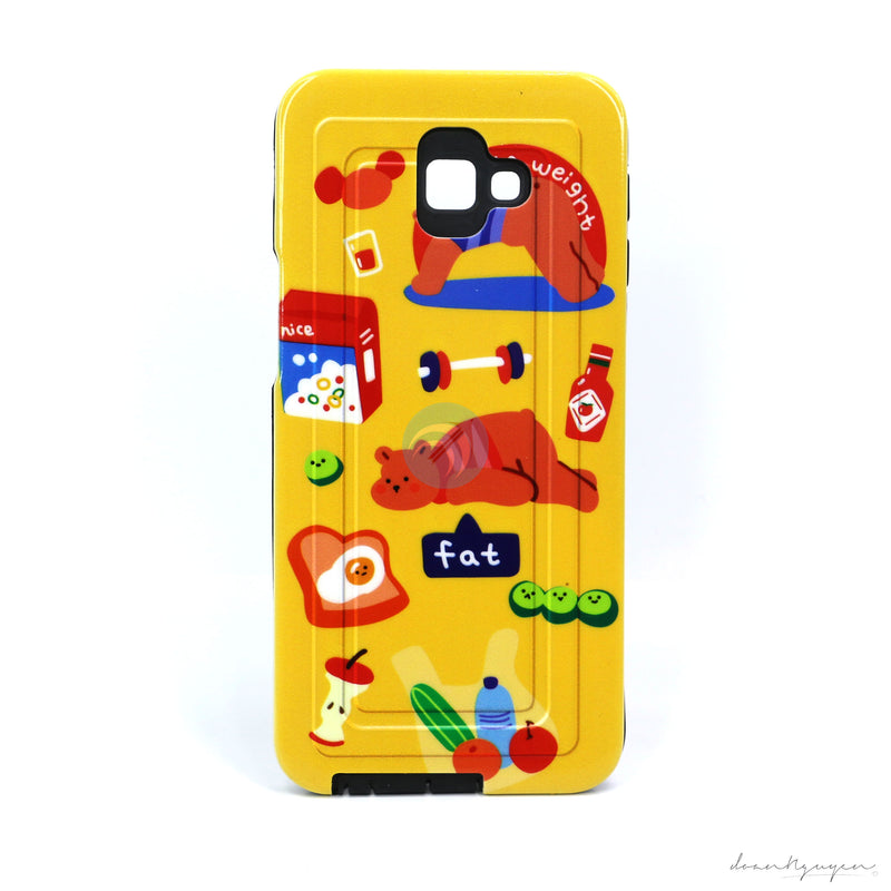 ỐP LƯNG ĐT SAMSUNG J4+ (HÌNH CUTE NHỰA)