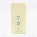 Ốp lưng IPHONE 11 PRO MAX gấu nổi đứng BABY silicon màu