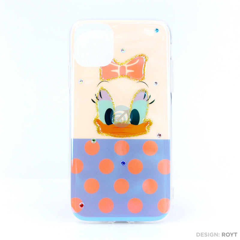 Ốp lưng IPHONE 11 hình viền dẻo gắn đá