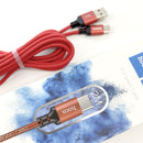 CÁP SẠC ĐIỆN THOẠI HOCO USB A TO TYPE C 2A ĐEN 2M (X14) BH03T