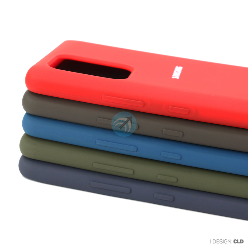 ỐP LƯNG ĐIỆN THOẠI SAMSUNG A91/ S10 LITE ( NHUNG MÀU)