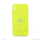 Ốp lưng IPHONE XS MAX màu hình gấu nổi