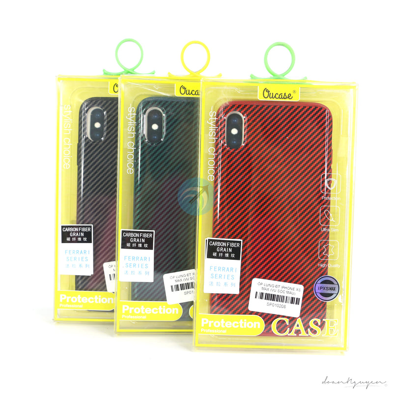 ỐP LƯNG ĐT IPHONE XS MAX (VU SỌC MÀU)